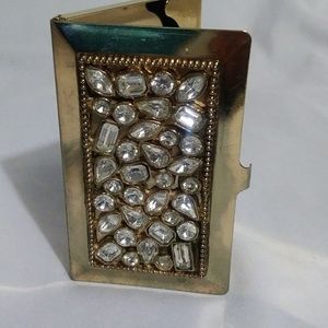 ✨Vintage gold business card holder✨